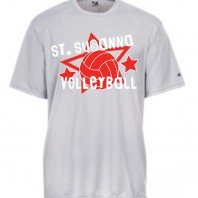 Mens Volleyball Drift T-Shirt Gray